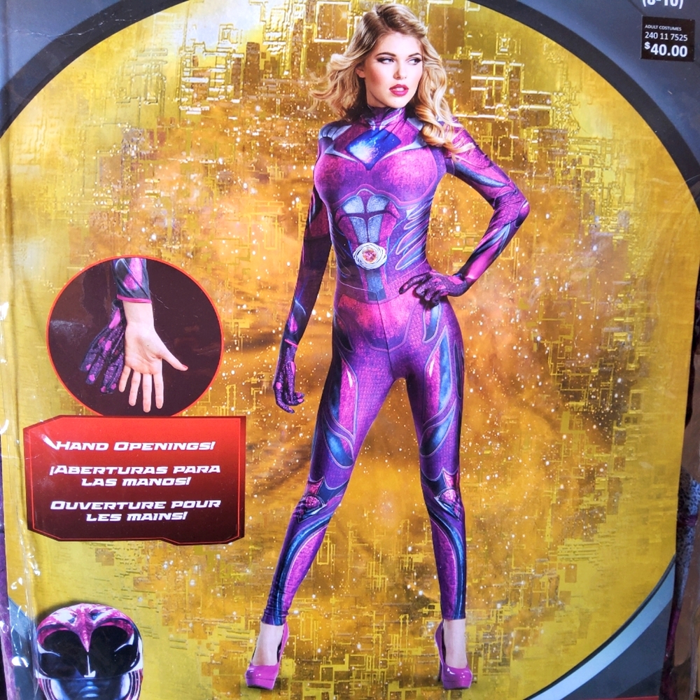 Saban's Power Rangers Pink Ranger Halloween Costume Med